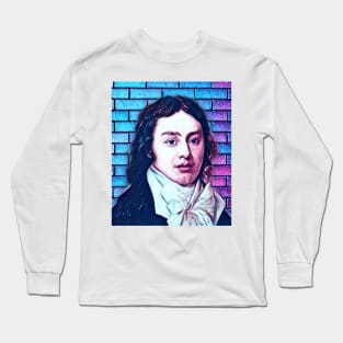 Samuel Taylor Coleridge Snowy Portrait | Samuel Taylor Coleridge Artwork 13 Long Sleeve T-Shirt